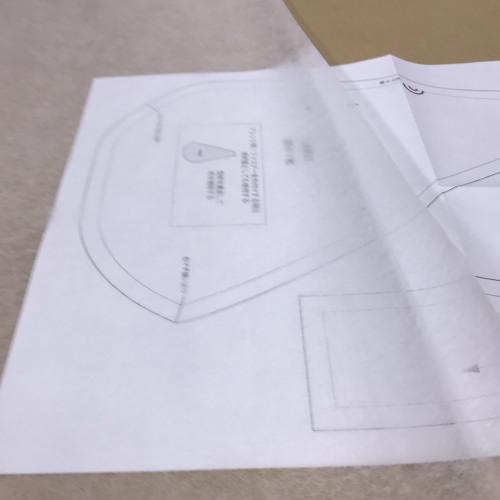 型紙用不織布 無地 パターン トレーシングシート 国産品質 100cm巾 1M