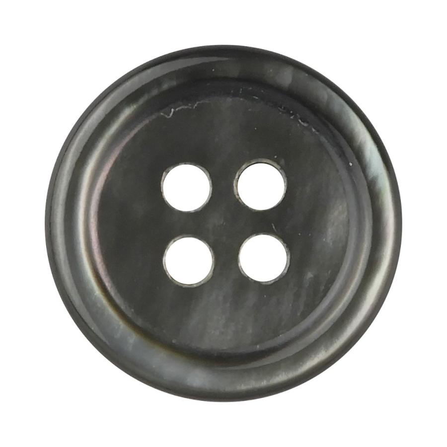 貝ボタン 4つ穴 18mm 黒蝶貝 【4個入り】 : 手芸問屋ウイングス - 通販 