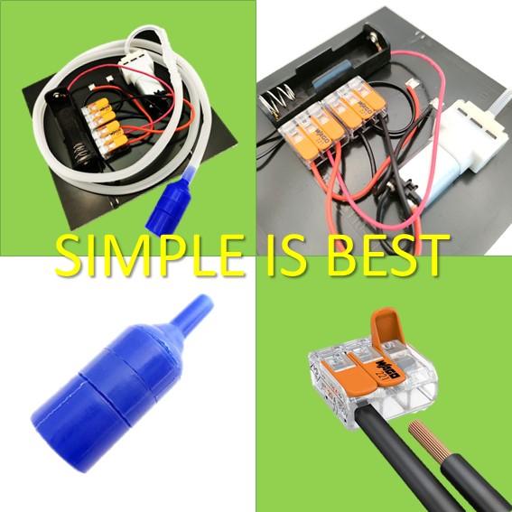 ソーラーエアーポンプ 新ハレタさん！楽々モーター交換　ハンダ付け不要 |  | 12