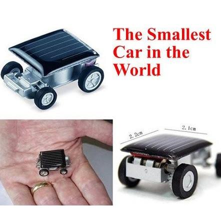 世界最小　ソーラーカー　太陽下で動く | 