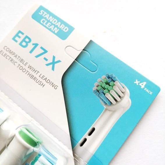 Oral-B iOシリーズ 4s 電動歯ブラシ本体　新品替ブラシ4本付き 互換品】ブラウン 替えブラシ オーラルB 互換 Braun Oral B やわらか 4