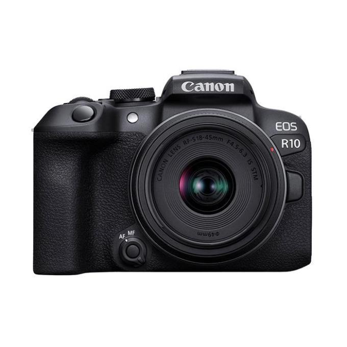 Canon - EOS R10 RF-S18-45 IS STM レンズキット キヤノン CANON EOS R10 RF-S18-45 IS STM レンズキット