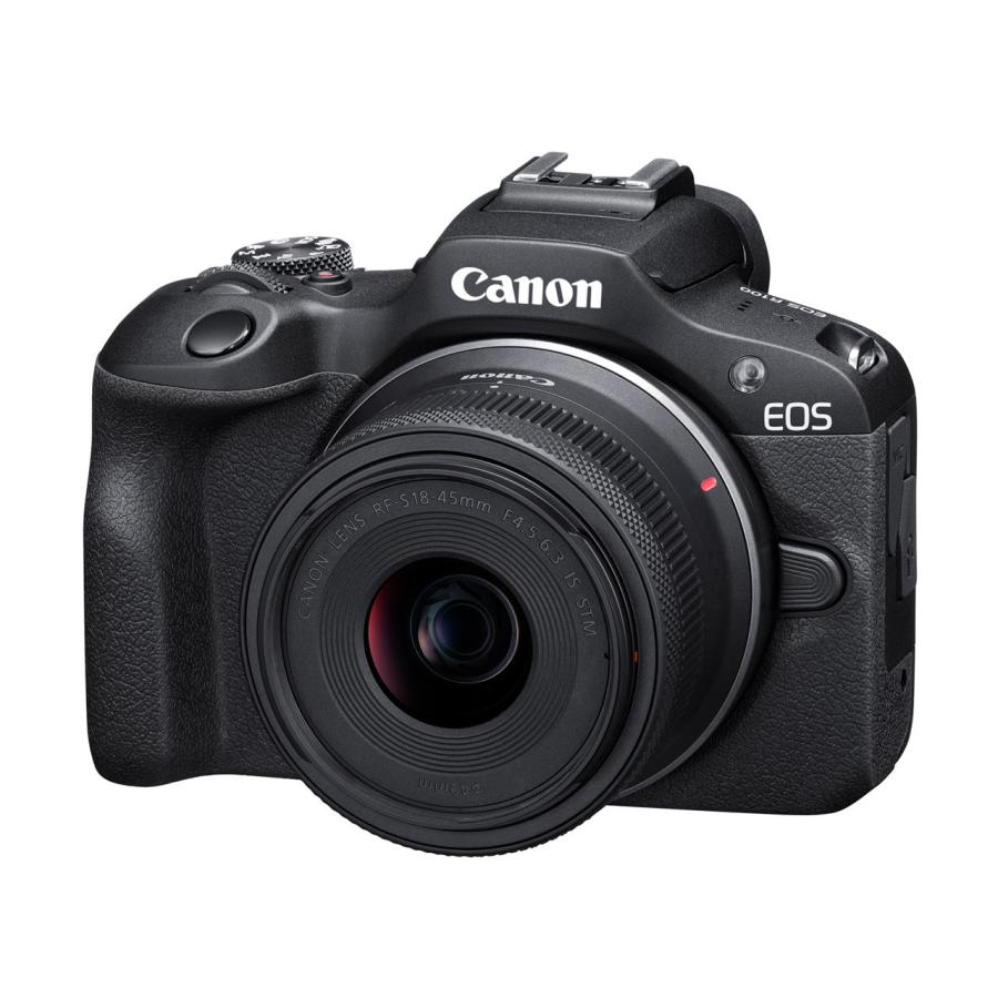 CANON デジタル一眼カメラ EOS R100 RF-S18-45 IS STM レンズキットの画像