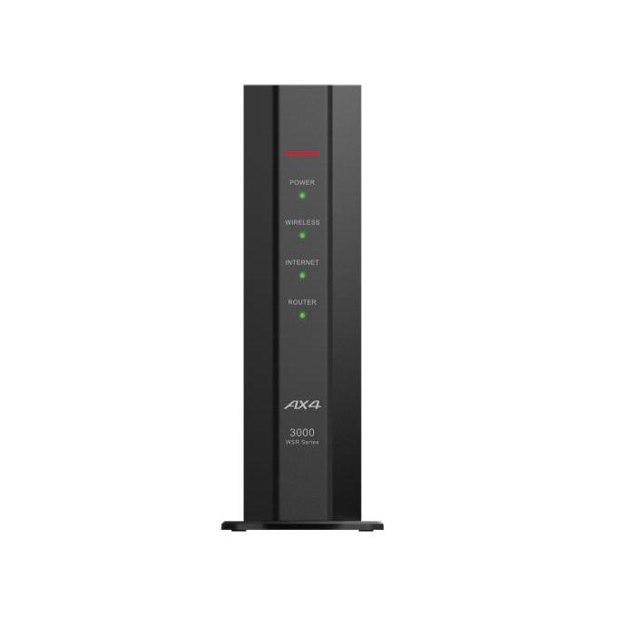 BUFFALO（バッファロー） 無線LANルーター AirStation WSR-3000AX4P-BK 