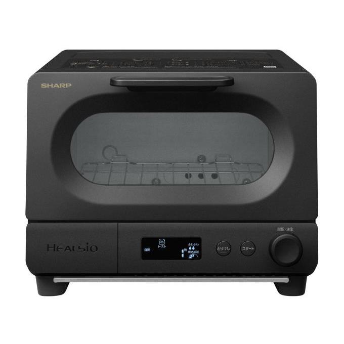 新品　SHARP ヘルシオ　トースター　AX-WT1-B ブラックHEALSIO ヘルシオ SHARP トースター ヘルシオ トースター AX-WT1-B [ブラック