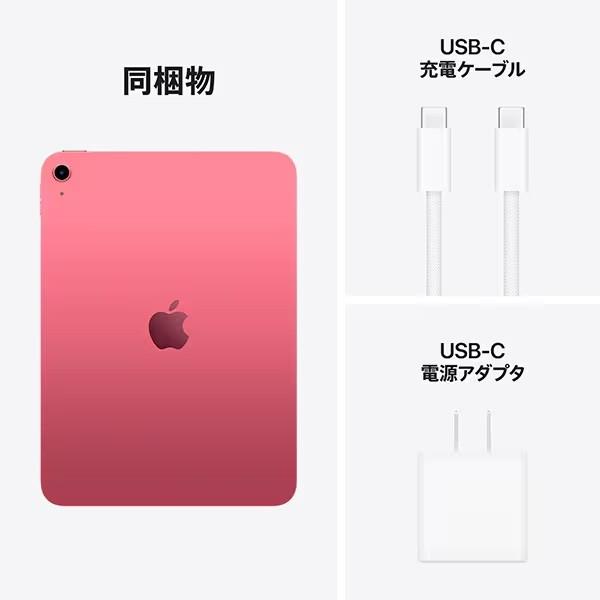【多少の箱のへこみや傷がある場合があります】APPLE　iPAD(Wi-Fiモデル)　iPad 11インチ Wi-Fi 512GB 2025年春モデル MD5C4J/A [ピンク]の画像