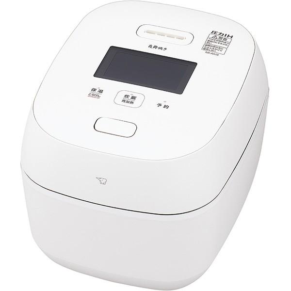 象印（ZOJIRUSHI） 炊飯器 炎舞炊き NX-AA10-WZ [白] : ウインク