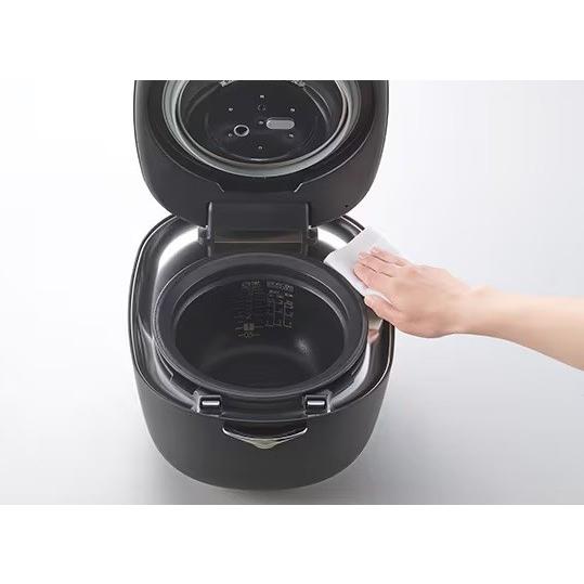 TIGER JRX-S100 KS 炊飯器 黒 タイガー魔法瓶 土鍋圧力IHジャー炊飯器 〈炊きたて〉 土鍋ご泡火炊き