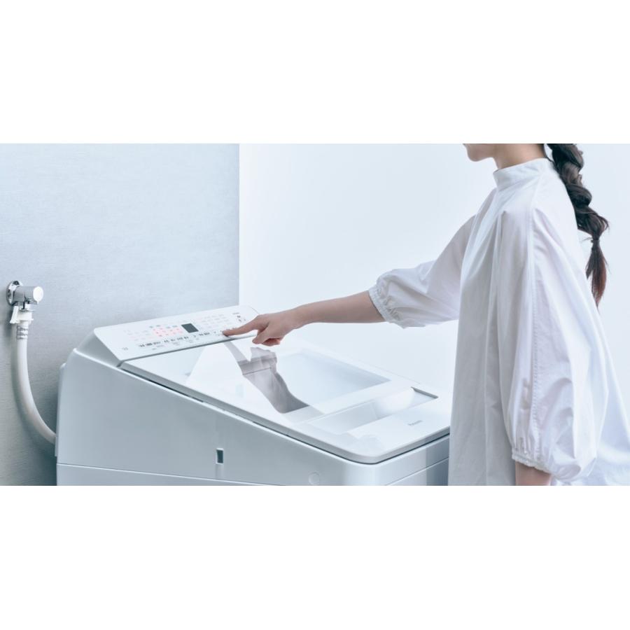 Panasonic 洗濯機 NA-FA10K5-W [ホワイト]の画像
