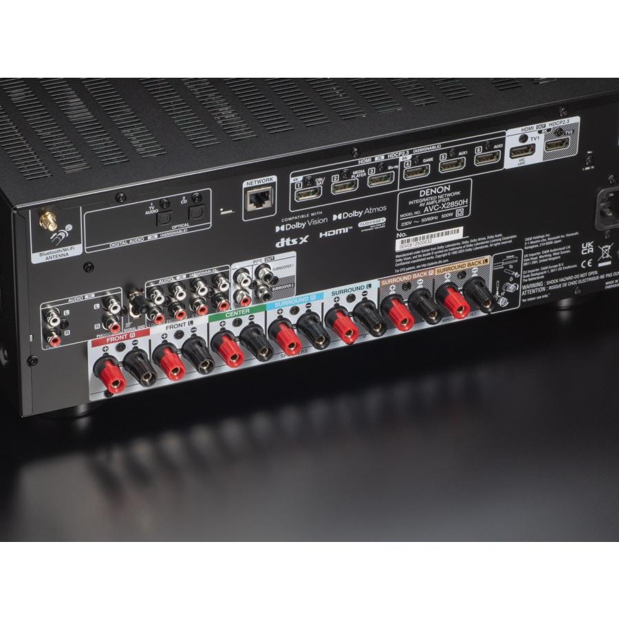 DENON（デノン） DENON AVアンプ AVC-X2850H-K [ブラック] : ウインク