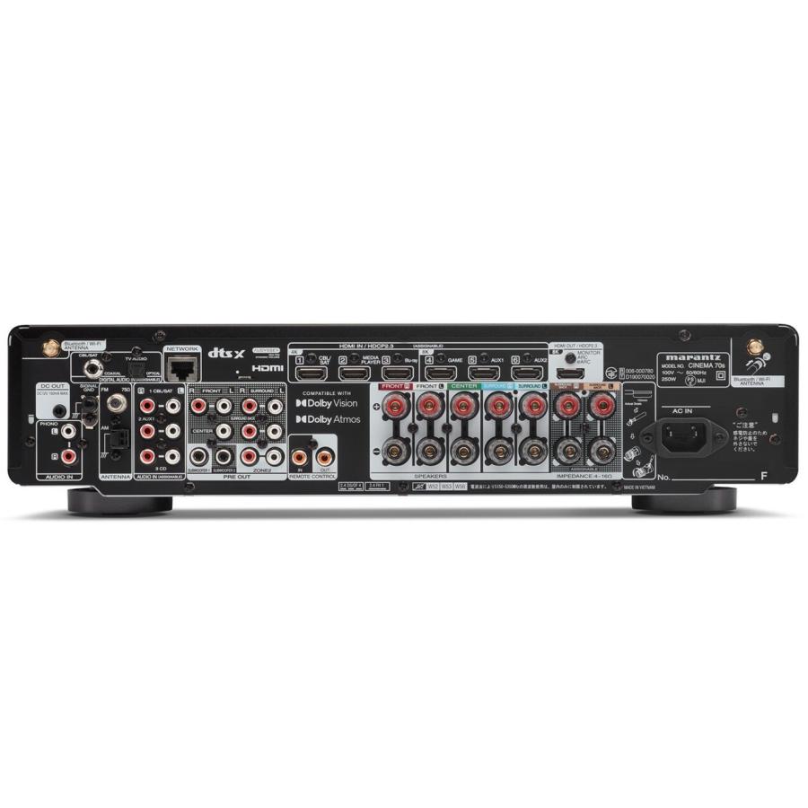 マランツ CINEMA70s ブラック　ネットワーク　アンプ Marantz（マランツ） AVアンプ CINEMA 70s [ブラック] : ウインク