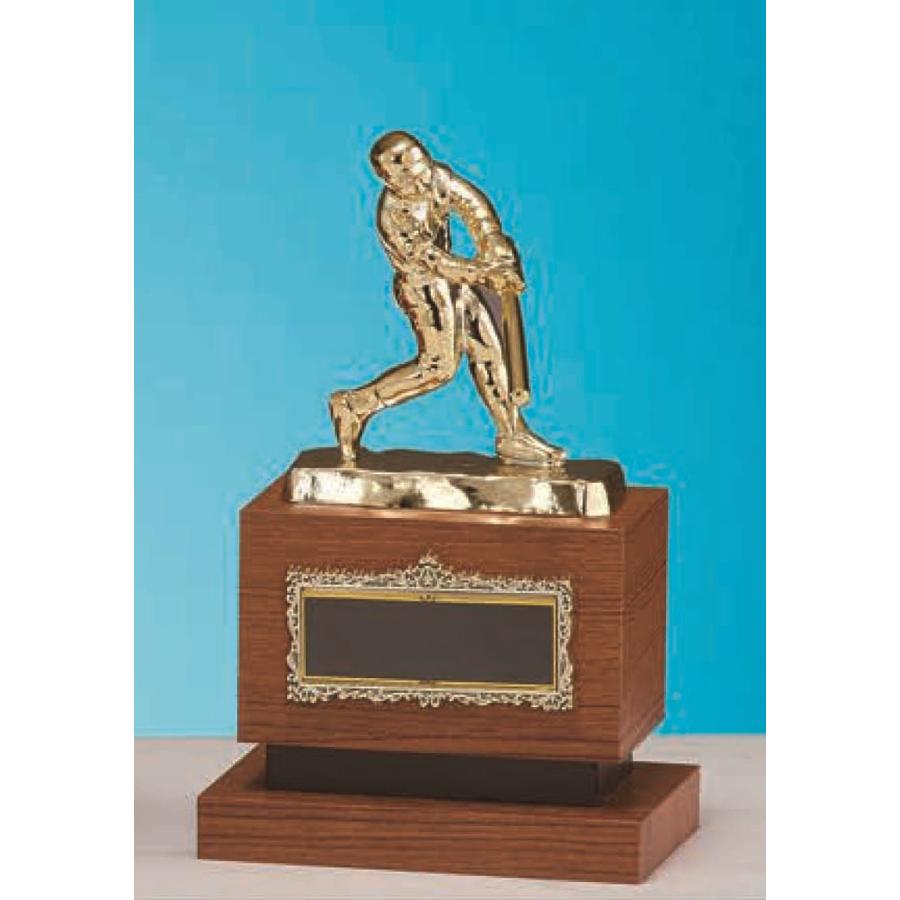 [B2763C/N-2]ブロンズ／高さ17.5cm／野球 | 