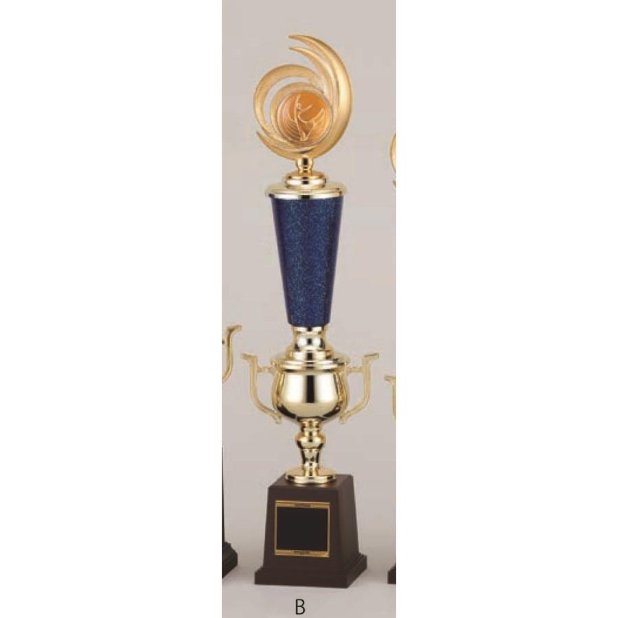 [T384B/K-1]トロフィー／1本柱／先端は樹脂製メダル／高さ43cm | 