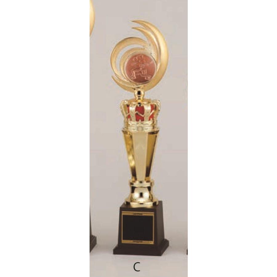 [T385C/K-1]トロフィー／1本柱／先端は樹脂製メダル／高さ31cm | 
