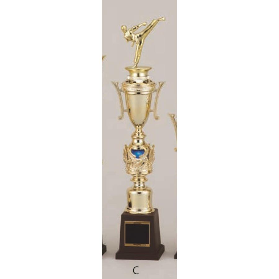 [T395C/K-1]トロフィー／1本柱／先端は樹脂製人形／高さ42cm | 
