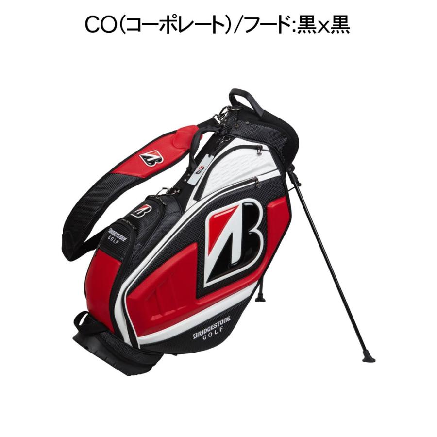 タグ付き新品BRIDGESTONE GOLF キャディバッグCB2502 BRIDGESTONE GOLF ブリヂストンゴルフ ツアースタンドモデル キャディ