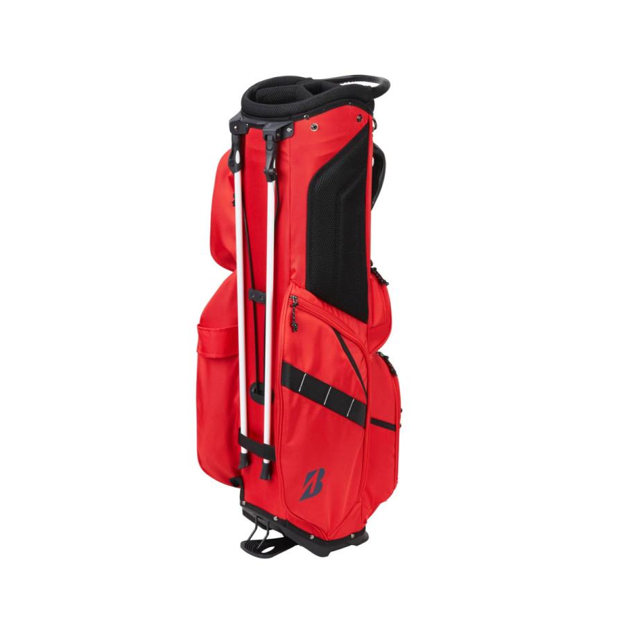 【新品】最新　スタンド　レッド ゴルフバック キャディバッグ 軽量 9型 新品】最新 スタンド レッド ゴルフバック キャディバッグ 軽量 9型