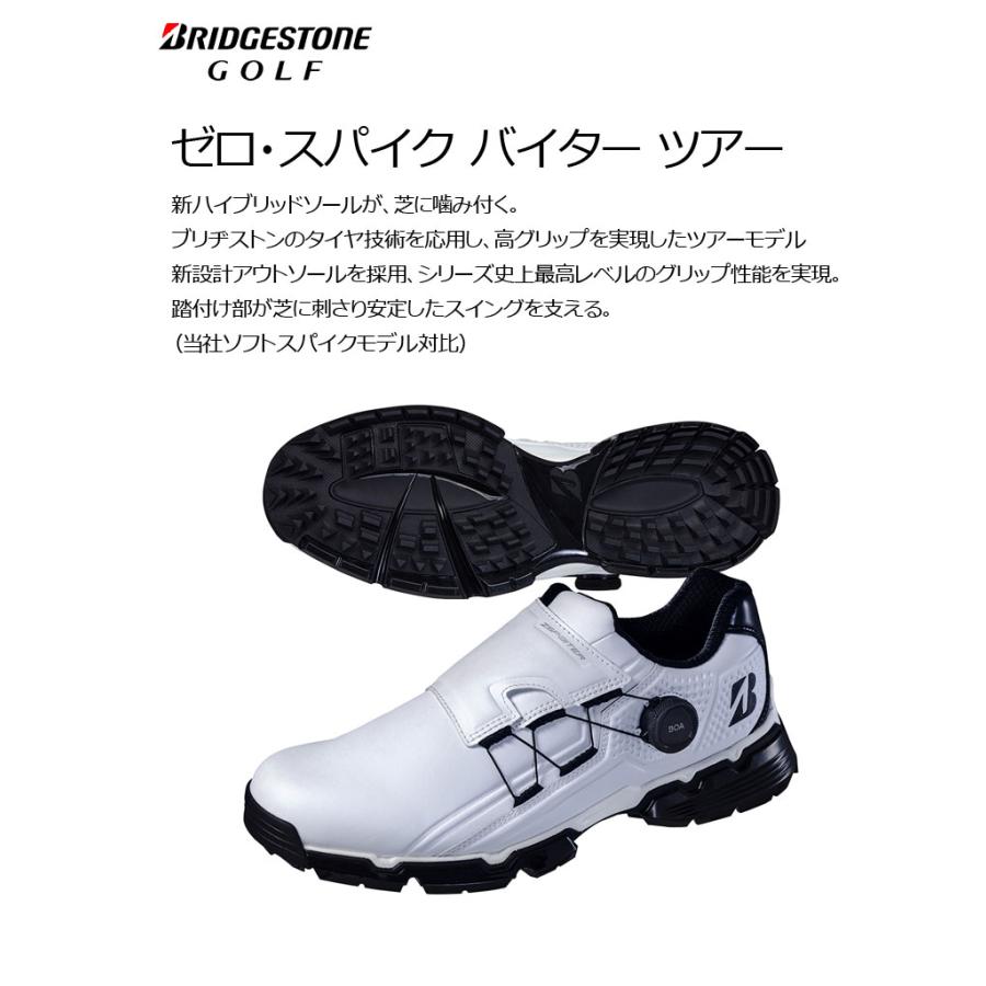 BRIDGESTONE GOLF ブリヂストン ゴルフシューズ SH2401 ゼロ・スパイク