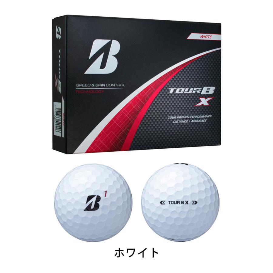 TOUR B 即納値下げ ブリヂストン ゴルフボール X /TOUR XS 1ダース（12