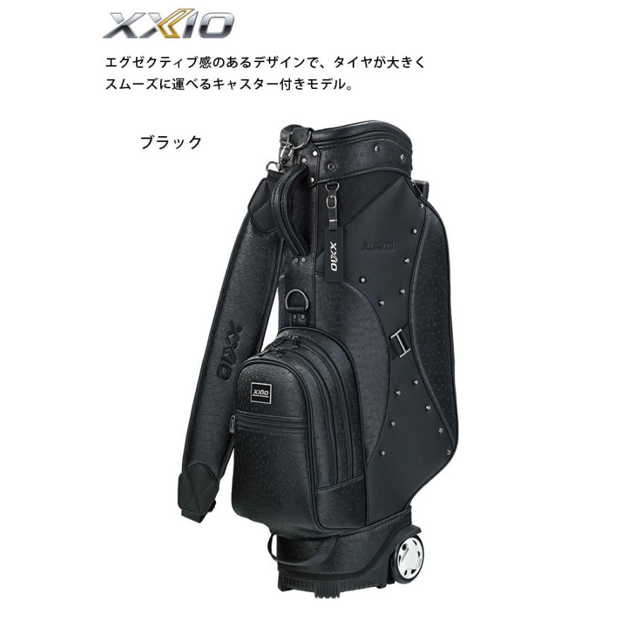 ダンロップ XXIO ゼクシオ キャスター付きキャディバッグ 9.5型 GGC-X153 DUNLOP ゴルフ 2022年秋冬モデル（キャディーバッグ）｜winning-golf｜02