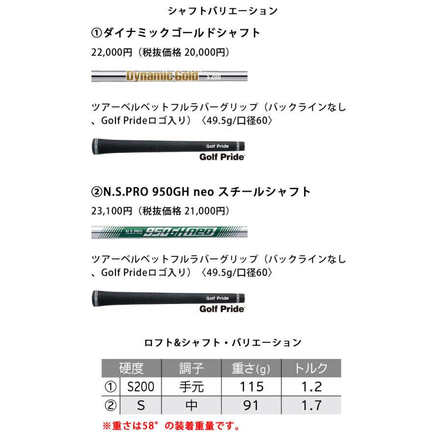 クリーブランド RTX6 ZIPCORE ウェッジ ブラックサテン ダイナミックゴールドシャフト Cleveland GOLF DUNLOP  ダンロップ ゴルフ (セール価格)