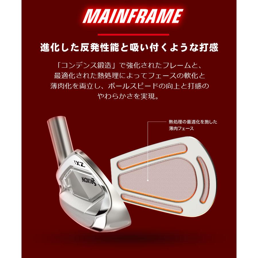 SRIXON （メーカーカスタム）ダンロップ スリクソン ZXi5 アイアン単品
