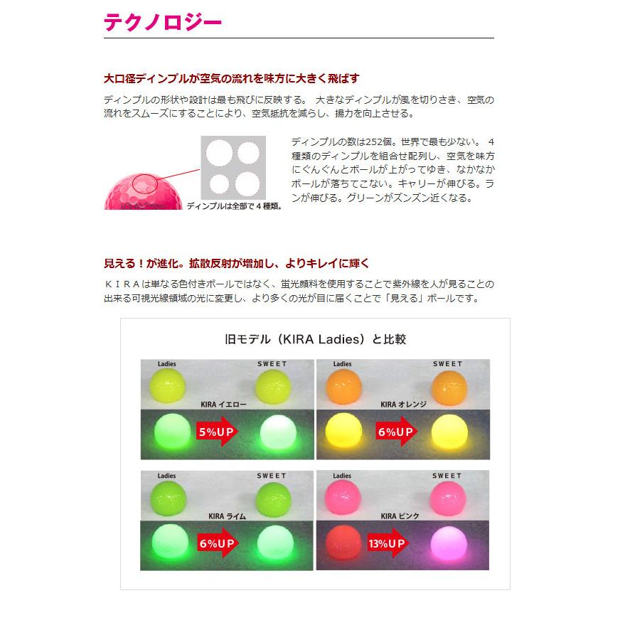 即納キャスコ キラスウィート レディース キラキャラ 1ダース(12球) 3