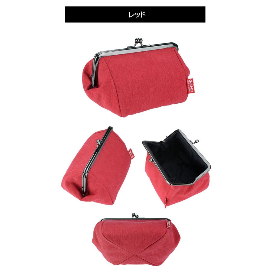 ライト 岡山デニム使用 がま口ポーチ C-78 LITE ゴルフ ラウンド用品