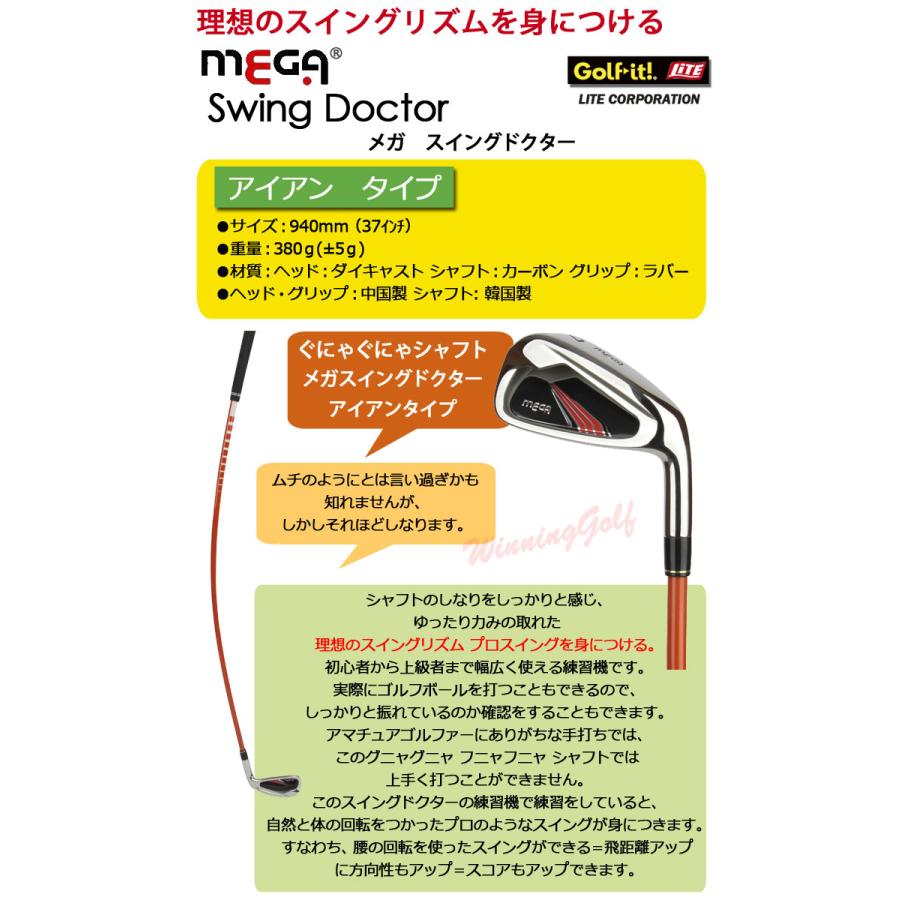 LITE（ライト） メガスイングドクター アイアン (M-234) MEGA SWING 