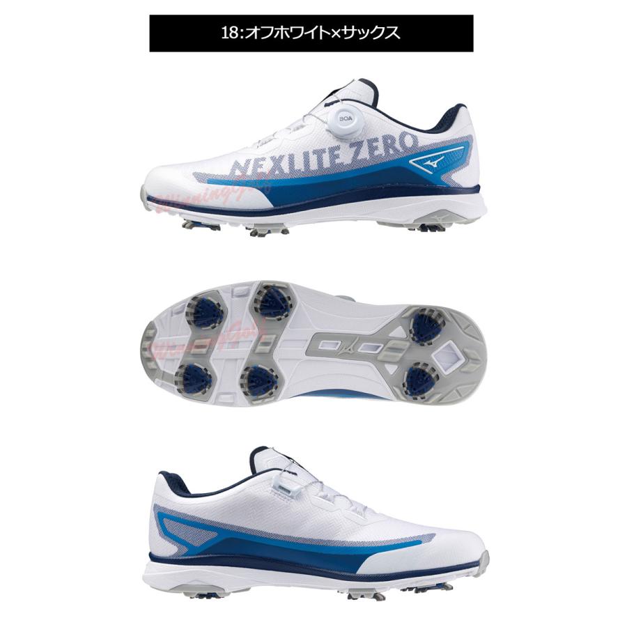 （NEW） ミズノ ネクスライトゼロ IG ボア メンズ スパイク ゴルフシューズ 51GM2380 MIZUNO NEXLITE｜winning-golf｜10