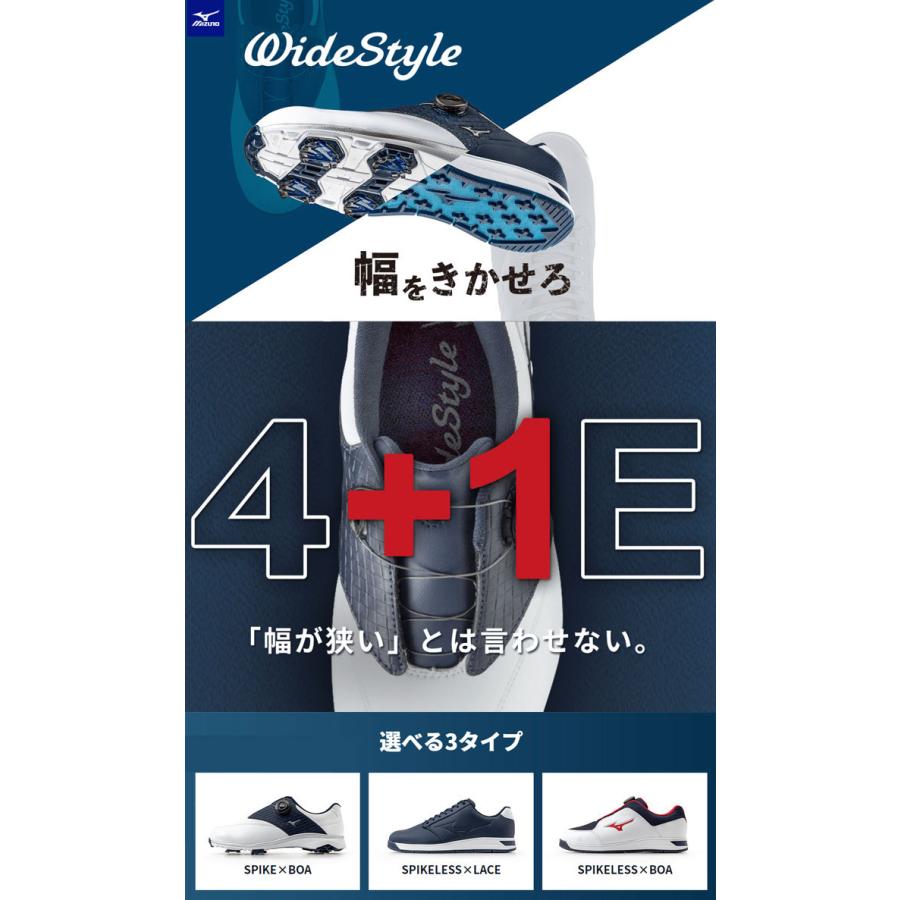 超幅広5e ミズノ ワイドスタイル003ボア ゴルフシューズ 51gq40 Wide Style 003 Boa Mizuno Mz 51gq40 ウイニングゴルフ 通販 Yahoo ショッピング