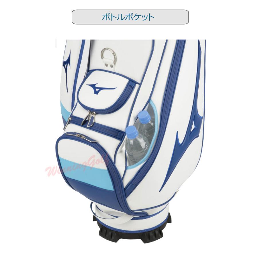 ミズノ ツアースタッフミッド キャディバッグ 5LJC2222 9.5型 ミズノ ツアースタッフミッド キャディバッグ 5LJC2222 9.5型