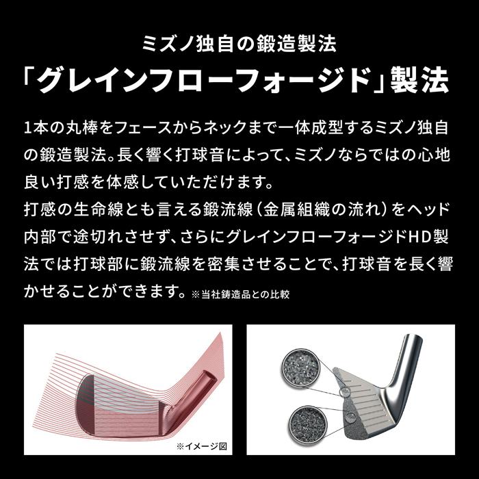 Mizuno Pro ミズノ ミズノプロ 245 アイアン 単品(No.4、GW) (Dynamic