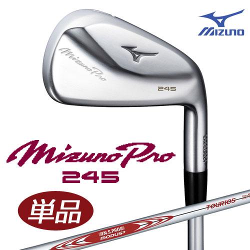 Mizuno Pro ミズノ ミズノプロ 245 アイアン 単品(No.4、GW) (N.S.PRO