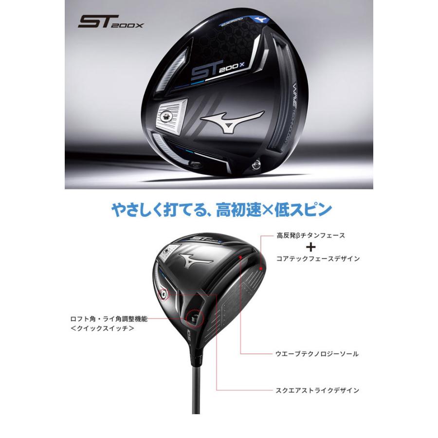MIZUNO ミズノ ST200X ドライバー (20 MFUSION D MIZUNO ミズノ ST200X ドライバー (20 MFUSION D
