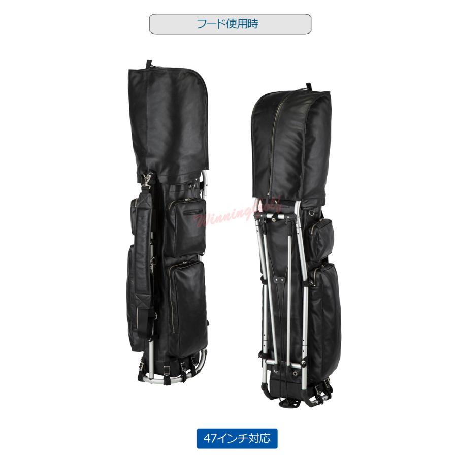 MIZUNO ミズノ オールレザー フレームウォーカー キャディバッグ MIZUNO ミズノ オールレザー フレームウォーカー キャディバッグ