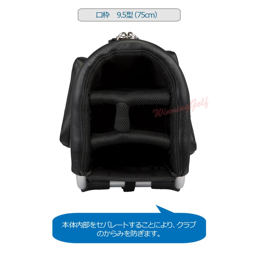 MIZUNO ミズノ オールレザー フレームウォーカー キャディバッグ MIZUNO ミズノ オールレザー フレームウォーカー キャディバッグ