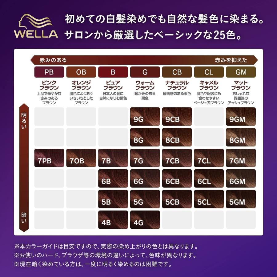 ウエラトーン 2+1 クリームタイプ より明るいウォームブラウン