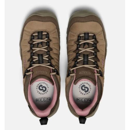 KEEN キーン ウィメンズ ターギー フォー ウォータープルーフ BRINDLE/NOSTALGIA ROSEの画像