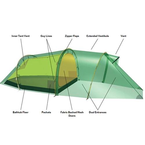 HILLEBERG ヒルバーグ テント Nallo 4 GT サンド : ウィンズ - 通販