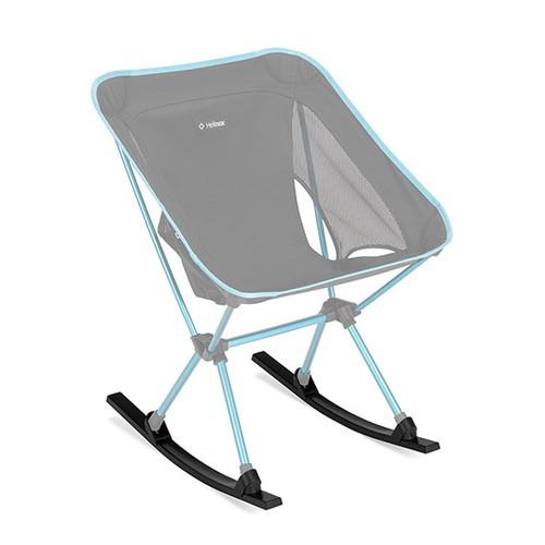 ヘリノックチェアONE(RE)ブラックエディション&ロッキングフット Helinox（ヘリノックス） ロッキングフット チェアワン re ブラック