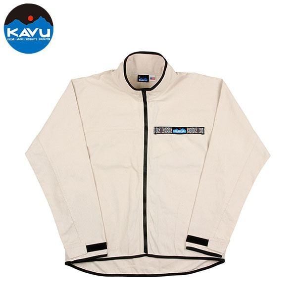 KAVU カブー フルジップスローシャツ Birchwood M