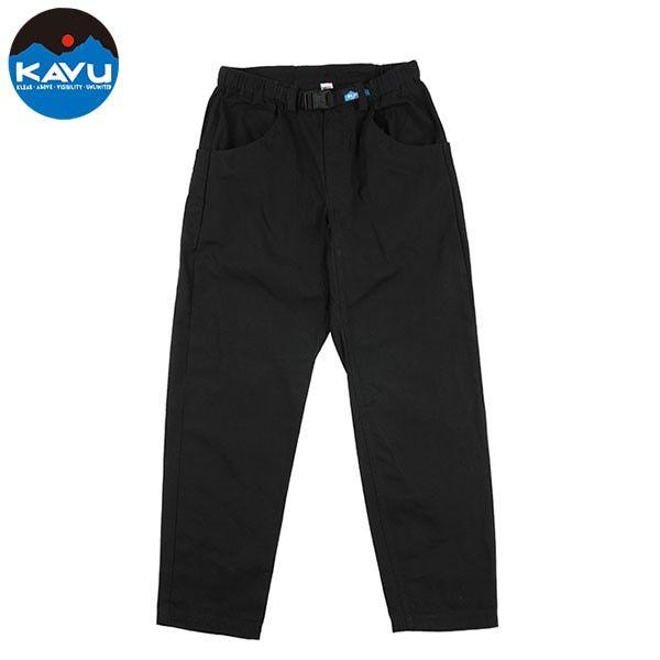 KAVU - カブー チリワックパンツ ジェット機黒いこと L パンツ、ズボン-アウトドアウエア