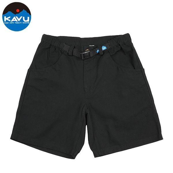 KAVU カブー チリワックショーツ ジェットブラック M