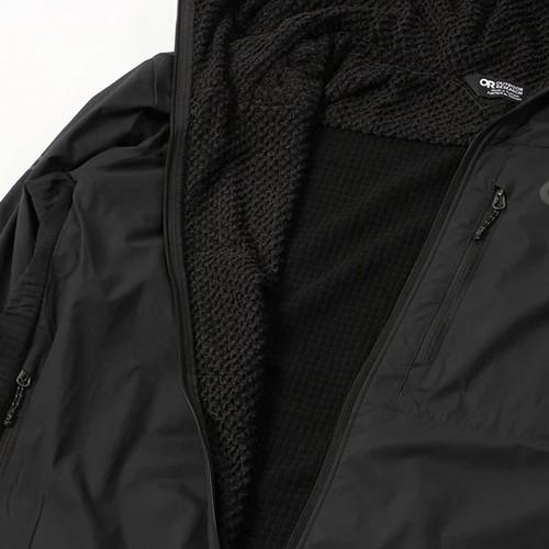 OUTDOOR RESEARCH アウトドアリサーチ メンズ デビエイターフーディ ソリッドブラック Mの画像