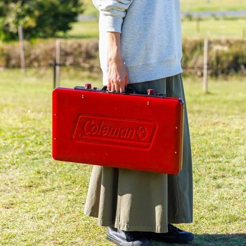 Coleman コールマン パワーハウスLPツーバーナーストーブII レッドの画像