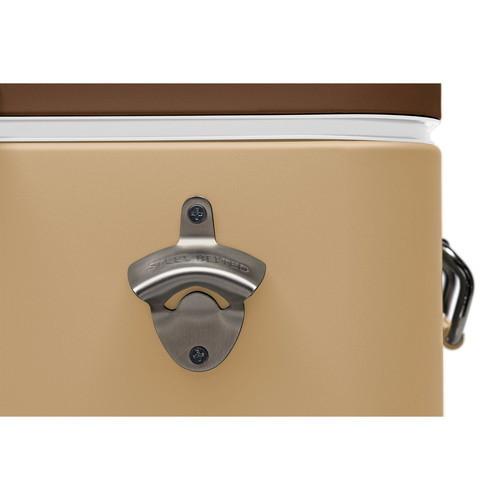 Coleman - 【★新品未使用★】Coleman 54QT スチールベルトクーラー バターナッツ Coleman（コールマン） 54QTスチールベルトクーラーバターナッツ