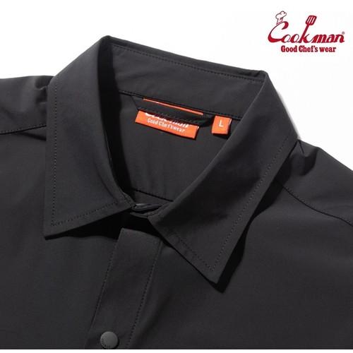 COOKMAN クックマン ワークシャツ Work Shirts Long Sleeve Black