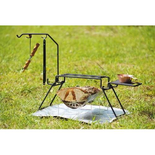 ベルモント(Belmont) アイアン焚火スタンド mini BM-296 belmont】アイアン焚火スタンドmini フルセット（ケース付） – SOTO by