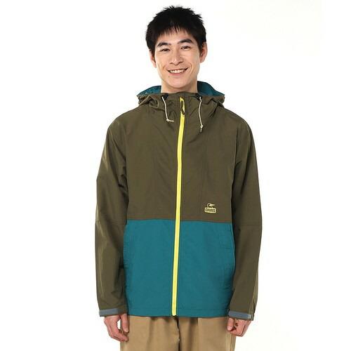 CHUMS（チャムス） キャンプフィールドフーディ Olive Teal Green